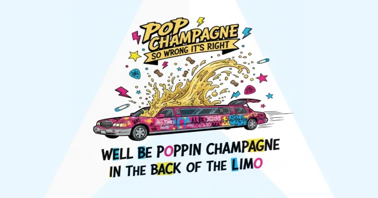 Makna Lagu All Time Low - Poppin' Champagne