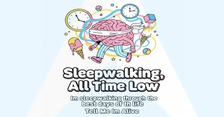 Makna Lagu All Time Low - Sleepwalking