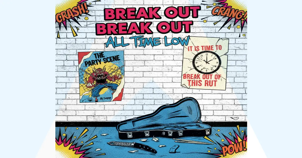 Makna Lagu All Time Low - Running From Lions