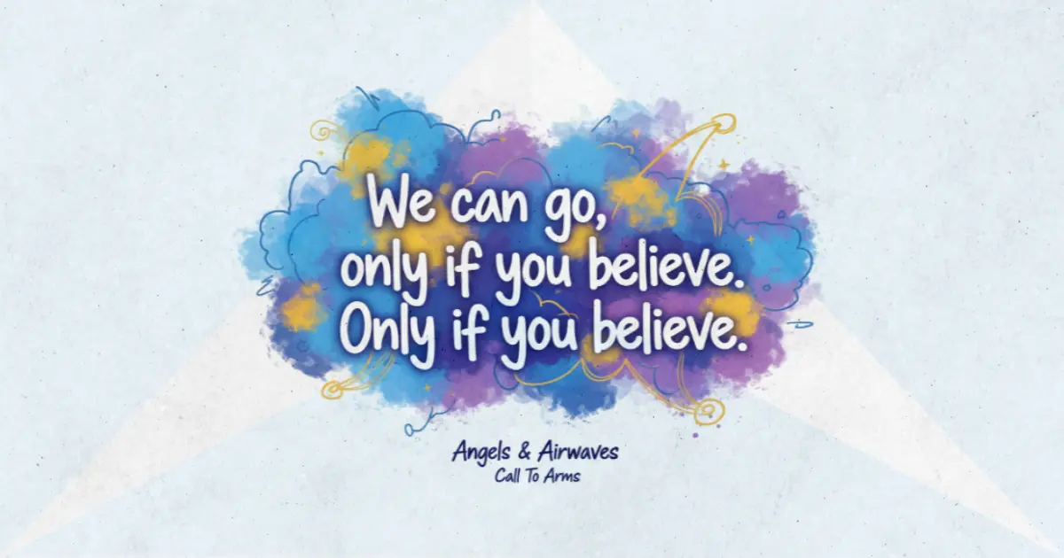 Lirik dan makna lagu Call To Arms Angels & Airwaves