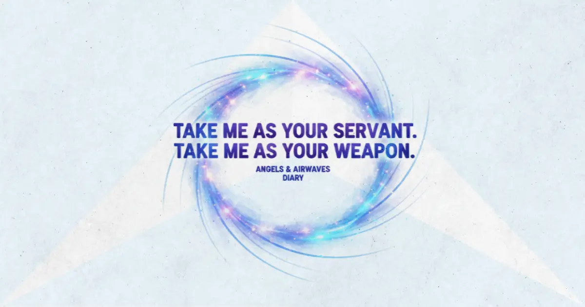 Lirik dan makna lagu Diary Angels & Airwaves