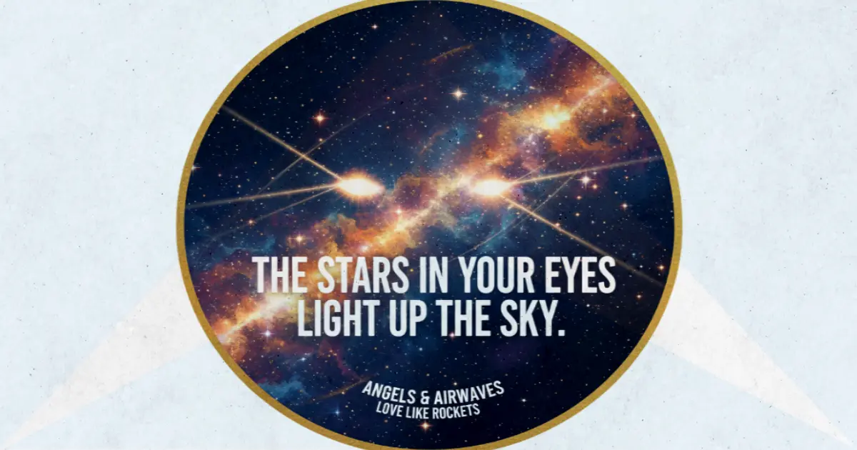 Lirik dan makna lagu Love Like Rockets Angels & Airwaves