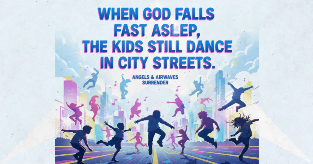 Lirik dan makna lagu Surrender Angels & Airwaves