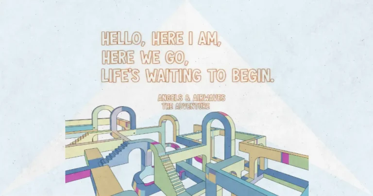 Lirik dan makna lagu The Adventure Angels & Airwaves