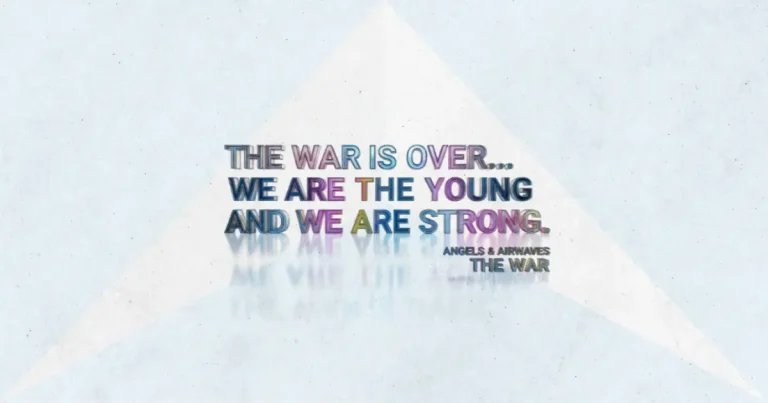 Lirik dan makna lagu The War Angels & Airwaves