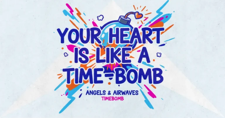 Lirik dan makna lagu Timebomb Angels & Airwaves