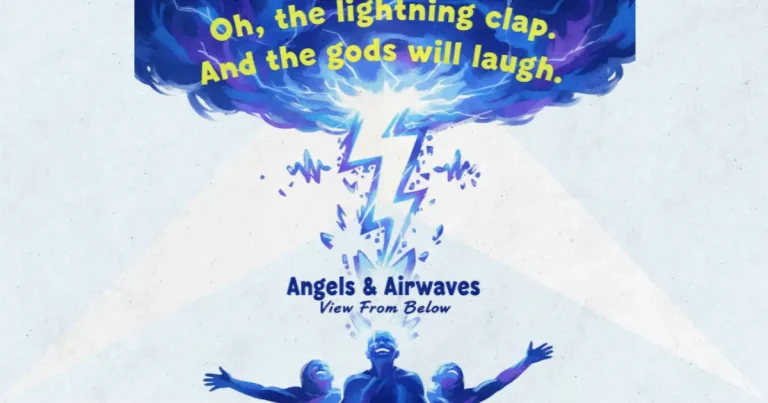 Lirik dan makna lagu View From Below Angels & Airwaves