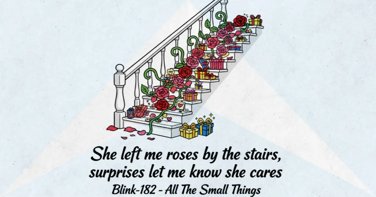 Makna dan lirik lagu All The Small Things Blink182