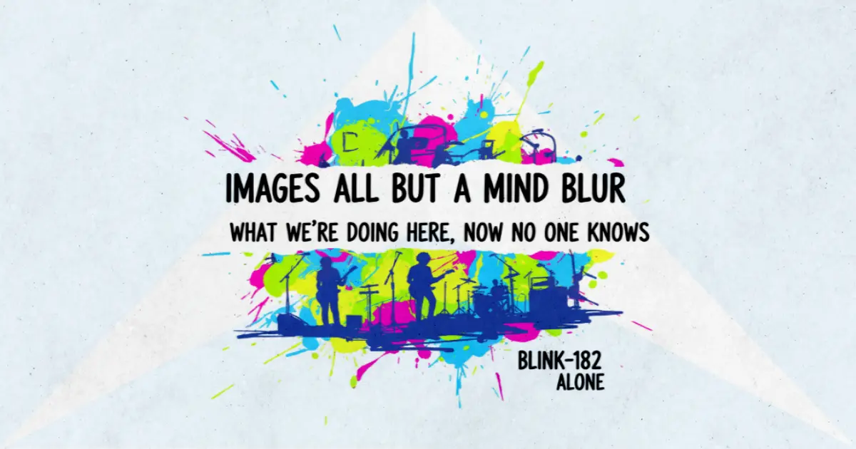 Makna dan lirik lagu Alone Blink182