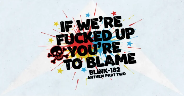 Makna dan lirik lagu Anthem Part 2 Blink182