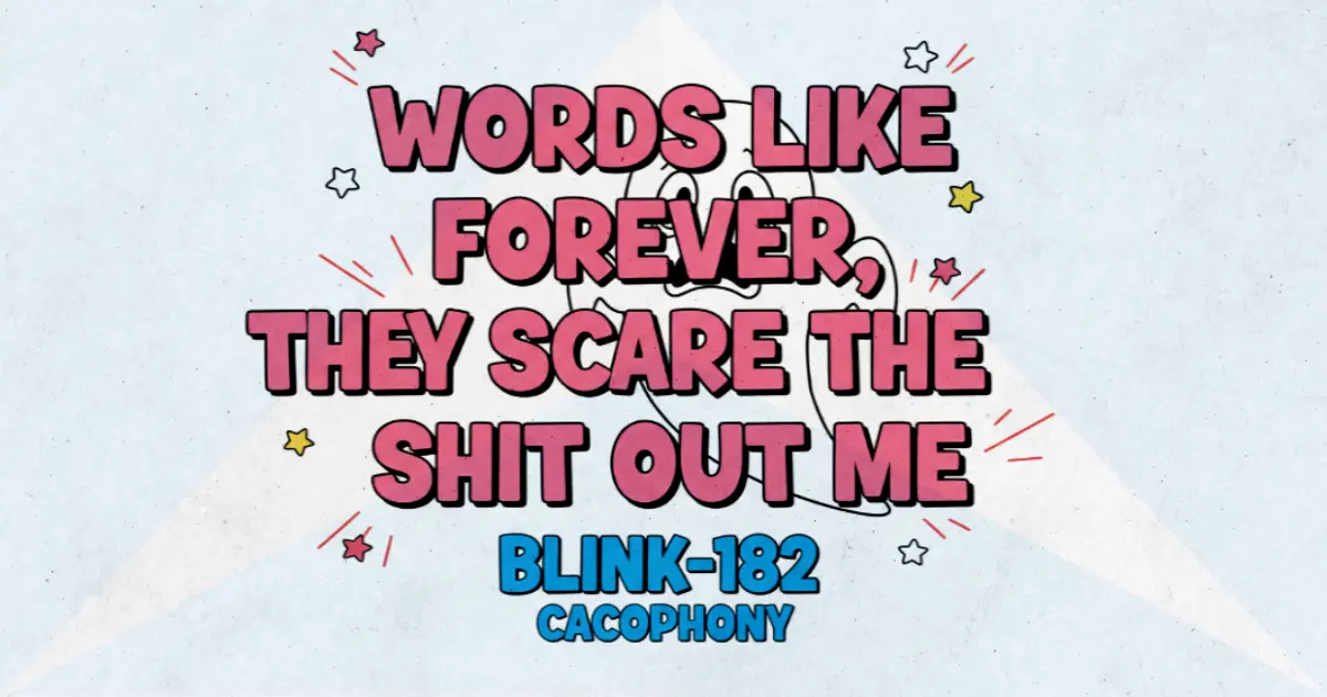 Makna dan lirik lagu Cacophony Blink182