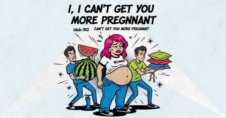 Makna dan lirik lagu Can't Get You More Pregnant Blink182