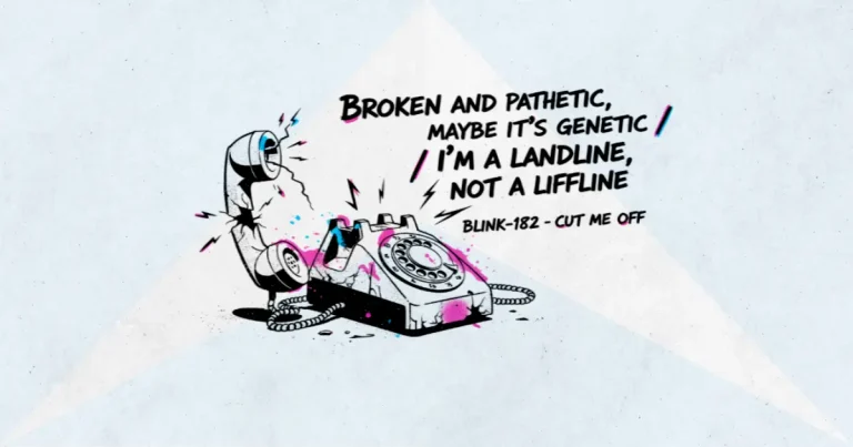 Makna dan lirik lagu CUT ME OFF Blink182