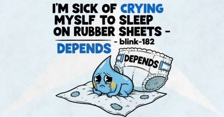 Makna dan lirik lagu Depends Blink182