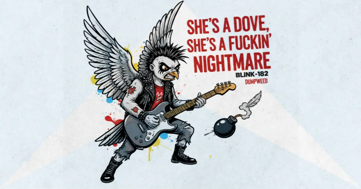 Makna dan lirik lagu Dumpweed Blink182