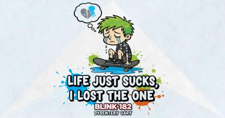 Makna dan lirik lagu Dysentery Gary Blink182