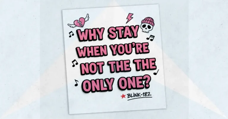 Makna dan lirik lagu Emo Blink182