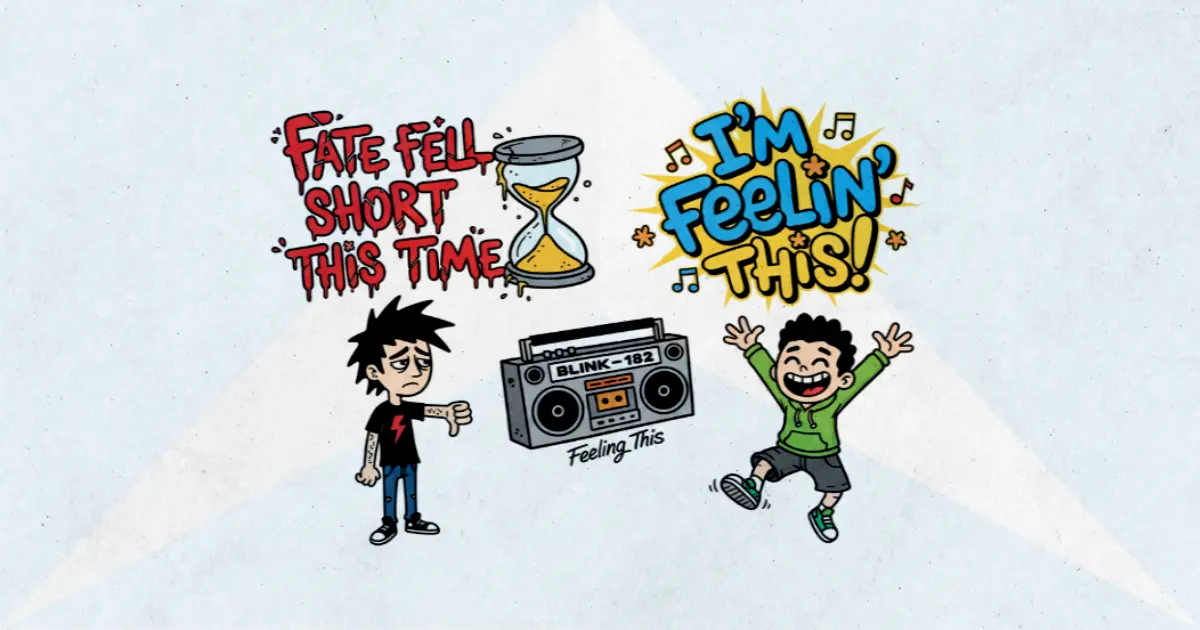 Makna dan lirik lagu Feeling This Blink182