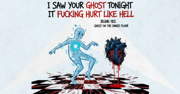 Makna dan lirik lagu Ghost On The Dance Floor Blink182