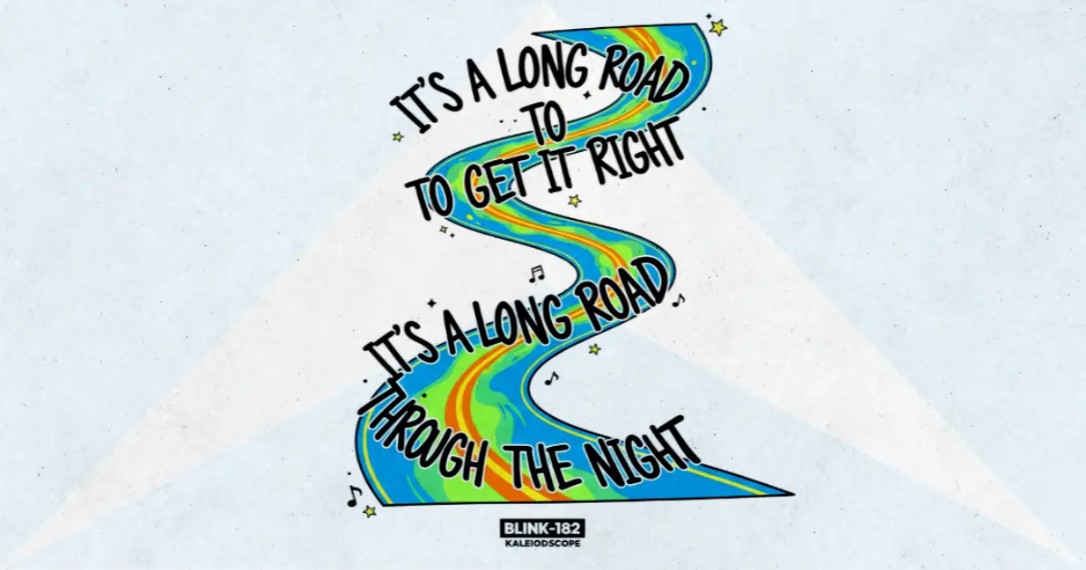 Makna dan lirik lagu Kaleidoscope Blink182