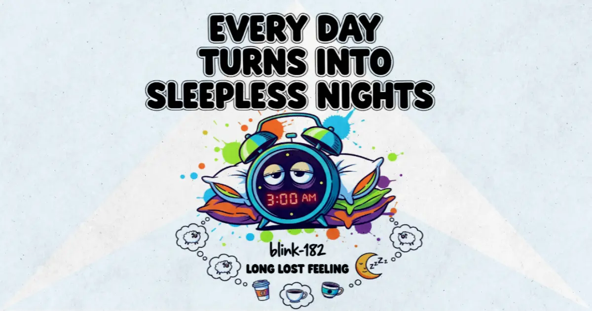 Makna dan lirik lagu Long Lost Feeling Blink182