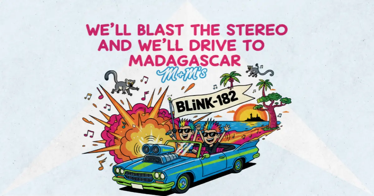 Makna dan lirik lagu M+M's Blink182