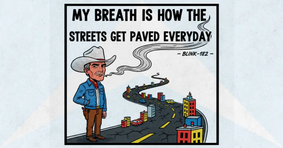 Makna dan lirik lagu Marlboro Man Blink182