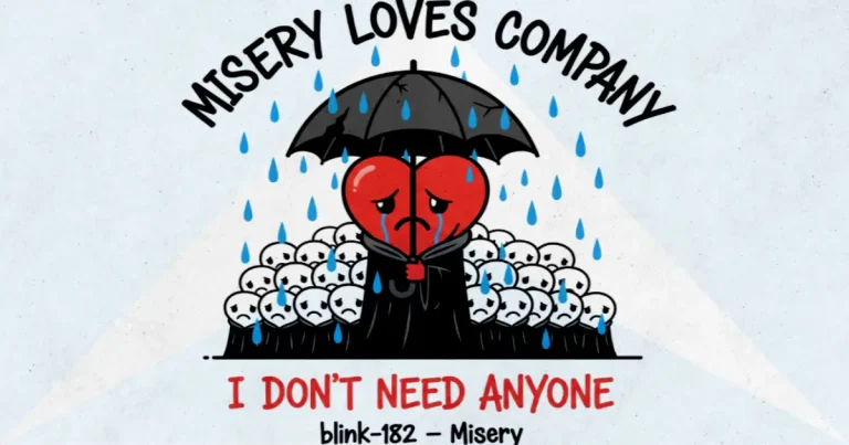Makna dan lirik lagu Misery Blink182
