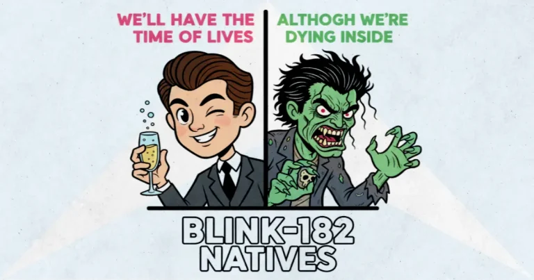 Makna dan lirik lagu Natives Blink182