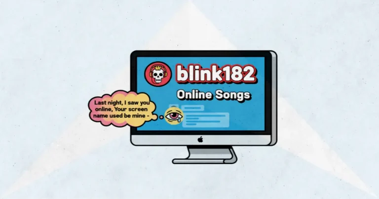 Makna dan lirik lagu Online Songs Blink182