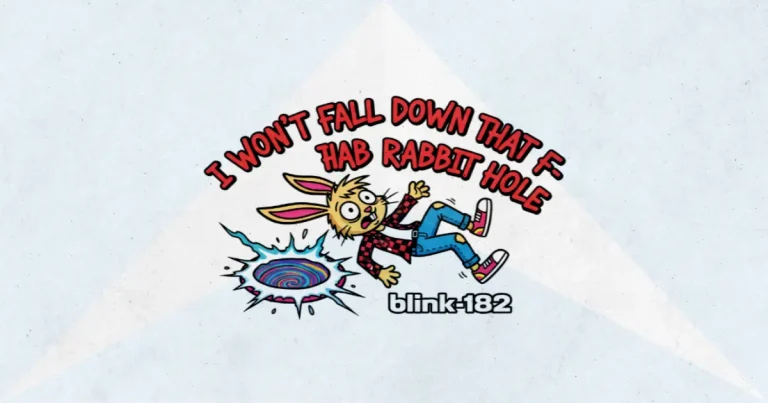 Makna dan lirik lagu Rabbit Hole Blink182