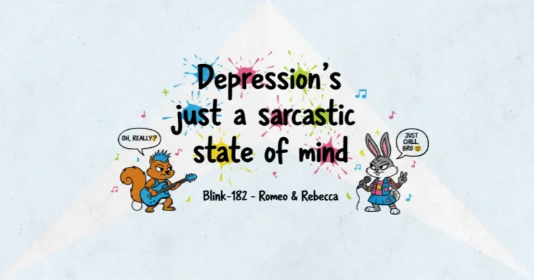 Makna dan lirik lagu Romeo & Rebecca Blink182