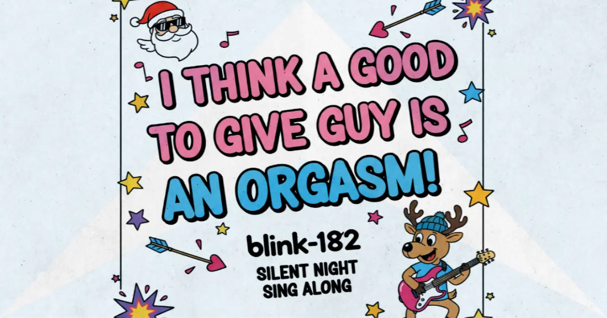 Makna dan lirik lagu Silent Night Sing Along Blink182