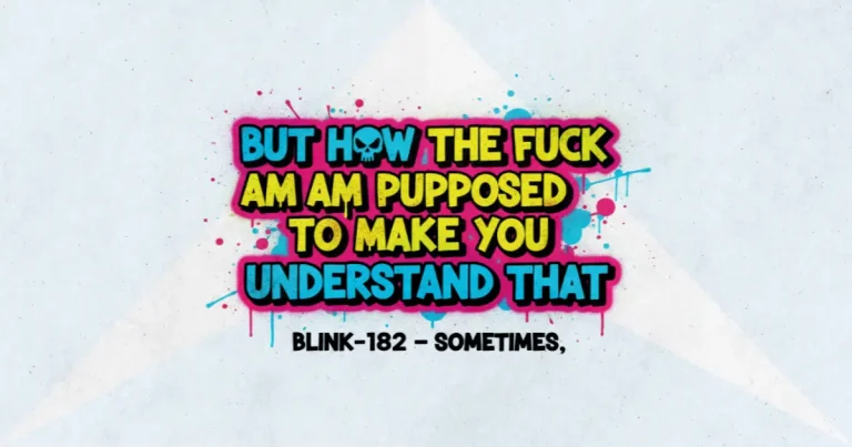 Makna dan lirik lagu Sometimes Blink182
