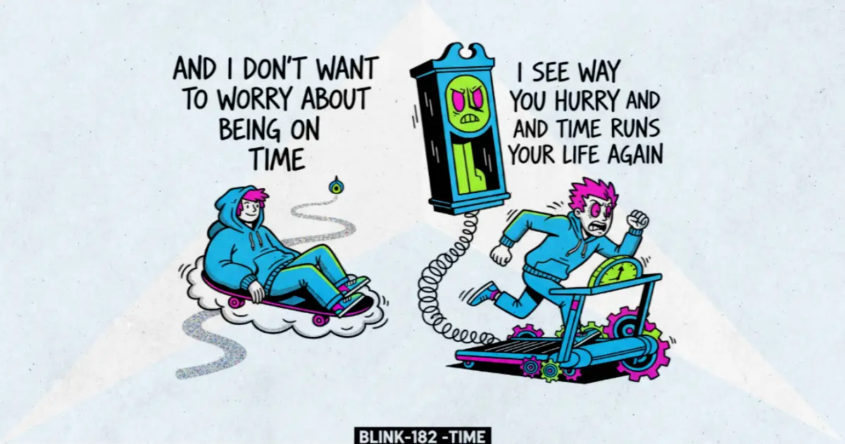Makna dan lirik lagu Time Blink182