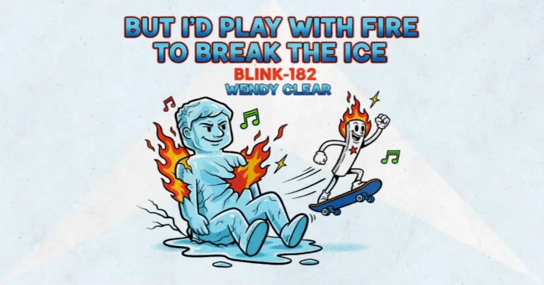 Makna dan lirik lagu Wendy Clear Blink182