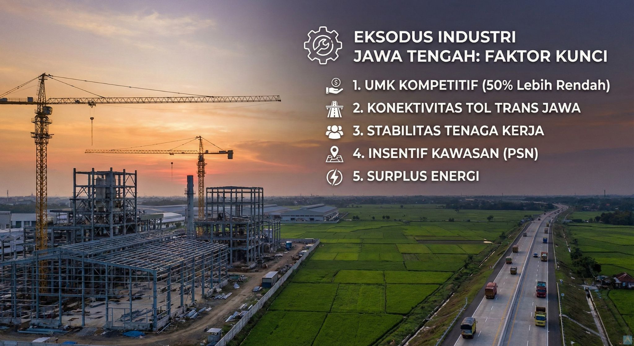 Eksodus Industri Jawa Tengah