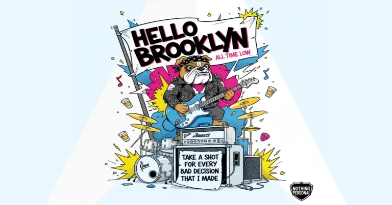 pop punk scene, without human; hello brooklyn,all time low,take a shot for every bad decision that i made,nothing personal